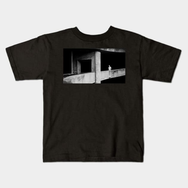 Concrete Bridge Kids T-Shirt by RubenTeshmar